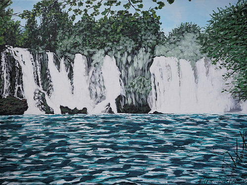 Chutes de Kravica en Bosnie-Herzégovine