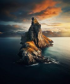 Sunrise on the fjord