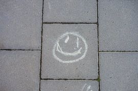 Emoji auf Kacheln von Blond Beeld