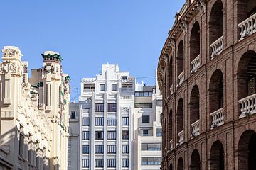 arena en gebouwen in Valencia