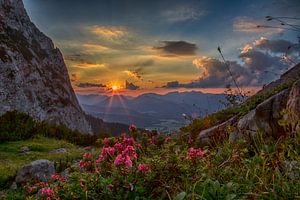 Sonne am Karwendel