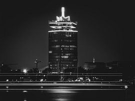A'DAM Lookout bij nacht in Amsterdam