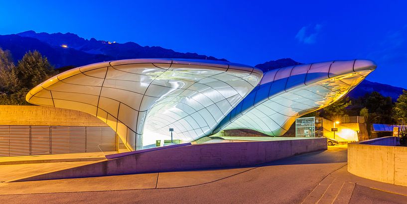 Gare de montagne de la Hungerburgbahn à Innsbruck par Werner Dieterich