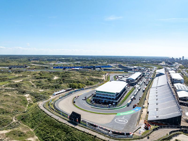 Circuit Zandvoort Race Track, siège du Grand Prix de Formule 1 des Pays-Bas par Sjoerd van der Wal Photographie