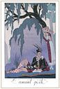 George Barbier - L'Amant Poète van Peter Balan thumbnail