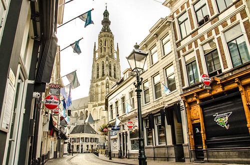 Grote Kerk de la Vismarktstraat à Breda