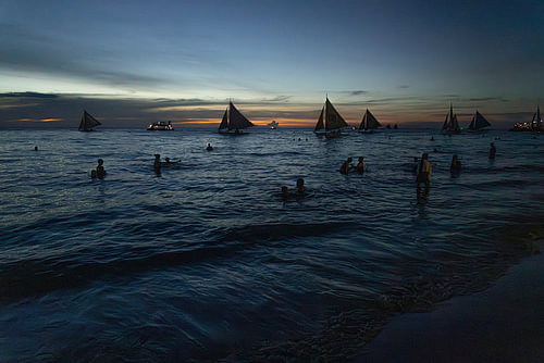 White beach @ Boracay, Filipijnen