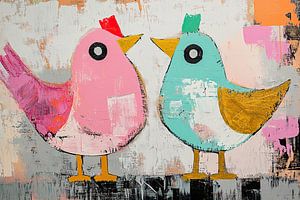 Couleurs des oiseaux | Oiseaux joyeux