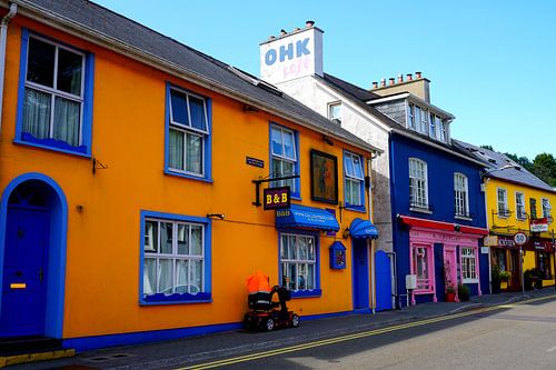 Kleurrijke gevel in Kinsale Ierland