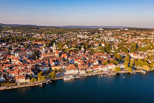 Aerial view of Überlingen on Lake Constance by Werner Dieterich