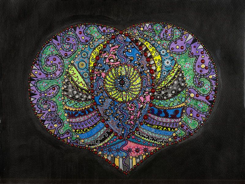 Hart Mandala van MAAIKI