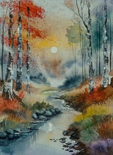 Watercolour part 205 by Tania Perneel