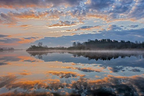 Lever de soleil à Luntershoek.