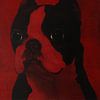 One Dog Red von Henk de Vries