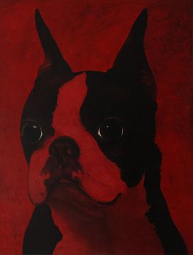 One Dog Red von Henk de Vries
