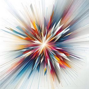 Futuristische Lichtenergie in Bewegung