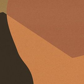 Abstracte organische en geometrische vormen nr. 8 van Dina Dankers