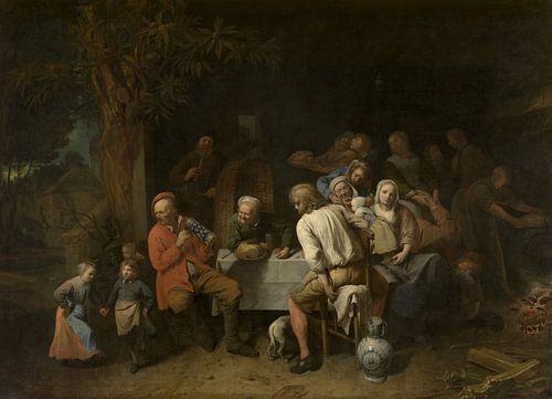 Boerenmaaltijd, David Rijckaert III, 1651