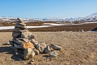 Norvège - figure de pierre