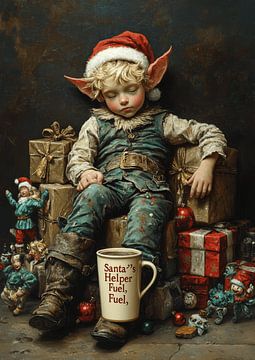 Weihnachten lustiges Poster