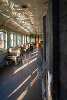 les caisses dans le train
