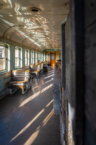 crates on the train by iwan faber