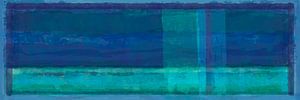 Panorama Rothko, shades of blue by Rietje Bulthuis