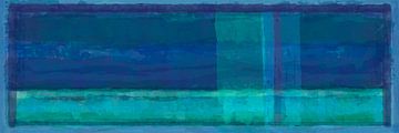 Panorama Rothko, Blauschattierungen von Rietje Bulthuis