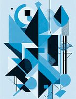 Grafik Blau