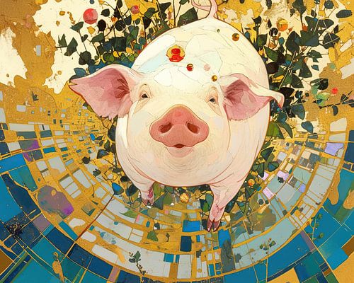 Schweinemalerei | Sky-High Pig Paradise