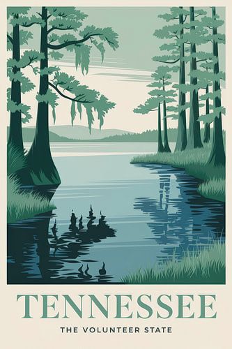 Tennessee Vintage Reisposter