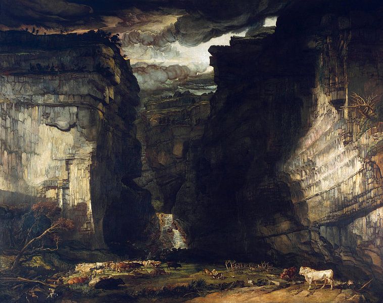 Gordale Scar, James Ward par Des maîtres magistraux