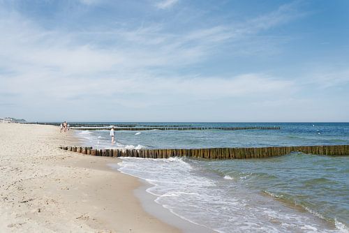 Strand bij Kühlungsborn aan de Oostzee