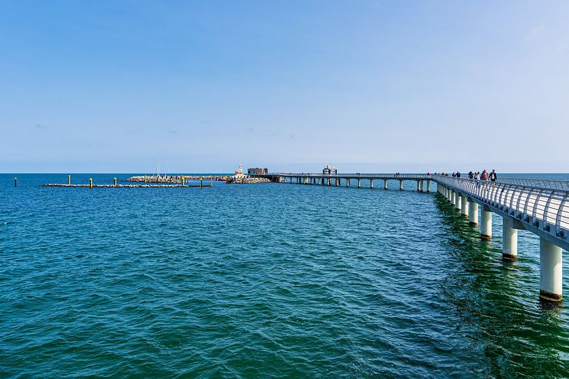 Seebrücke im Ostseebad Prerow auf dem Fischland-Darß von Rico Ködder