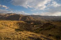 views of the valley in Coporaque, Peru