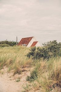 Haus in den Dünen von Patrycja Polechonska