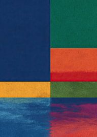 Quatuor de champs de couleur à la texture organique sur Niklas Maximilian