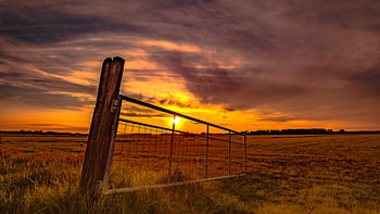 Sunset in Drenthe