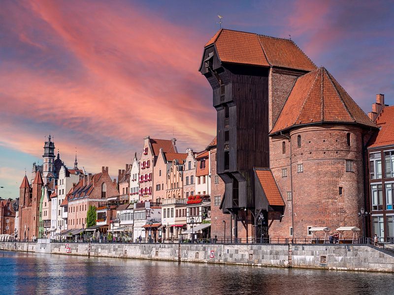 Oude binnenstad van Gdansk met Kontor van Animaflora PicsStock