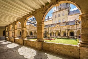 Cloister of the Basilique de Sainte-Anne-d`Auray, Brittany