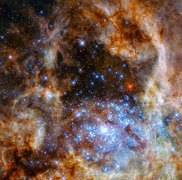 Hubble telescoop foto,s van NASA van Brian Morgan
