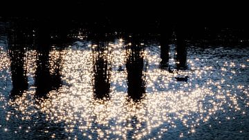 Glühende Sonne von Jan van der Knaap