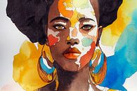 Portrait of an African woman 01 by Animaflora PicsStock thumbnail