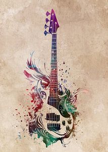 Bass guitar music art #guitar