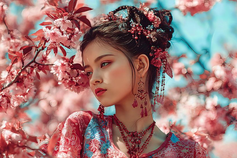 Picturesque Japan with Geisha by Egon Zitter