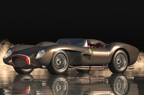 Ferrari F 250 Testarossa is kunst door ontwerp