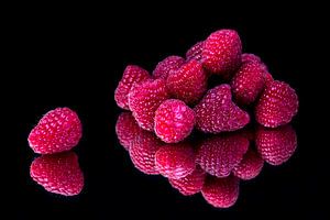 Nature morte à la framboise