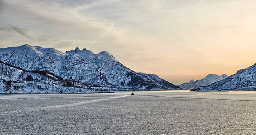 Het prachtige landschap van Noorwegen