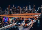 New York City Skyline from the Brooklyn Bridge by Patrick Groß thumbnail