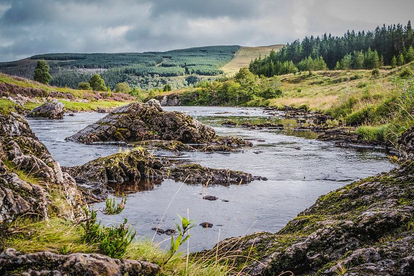 Scottich river by Freddy Hoevers